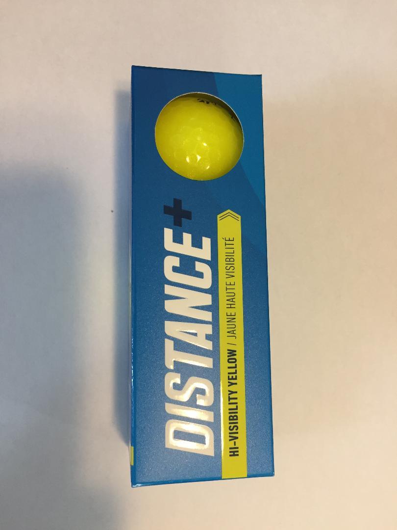 TaylorMade Distance+ Yellow Golf Balls - Simcoe County Golf
