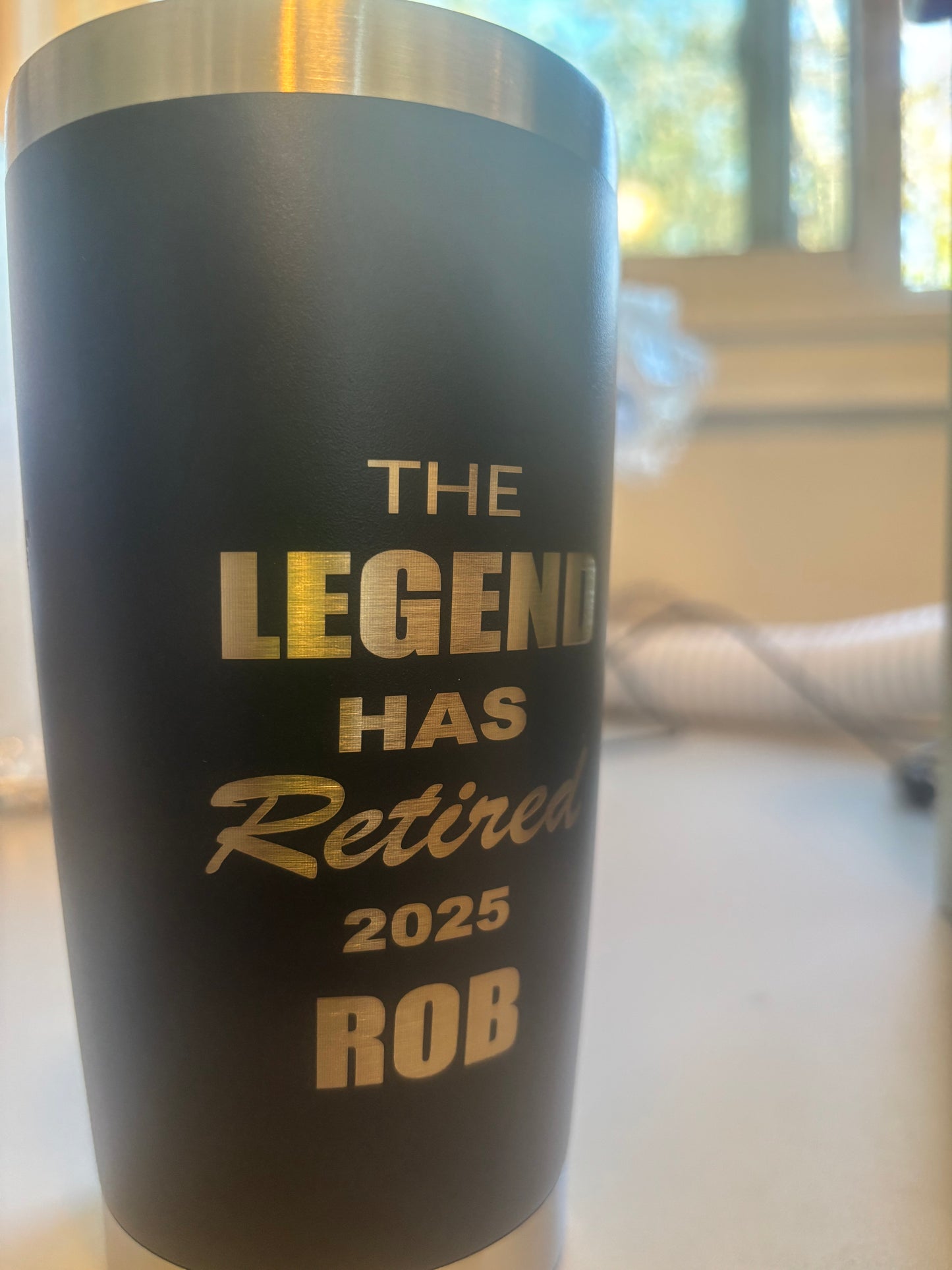 Custom Engraved Tumbler 20 oz