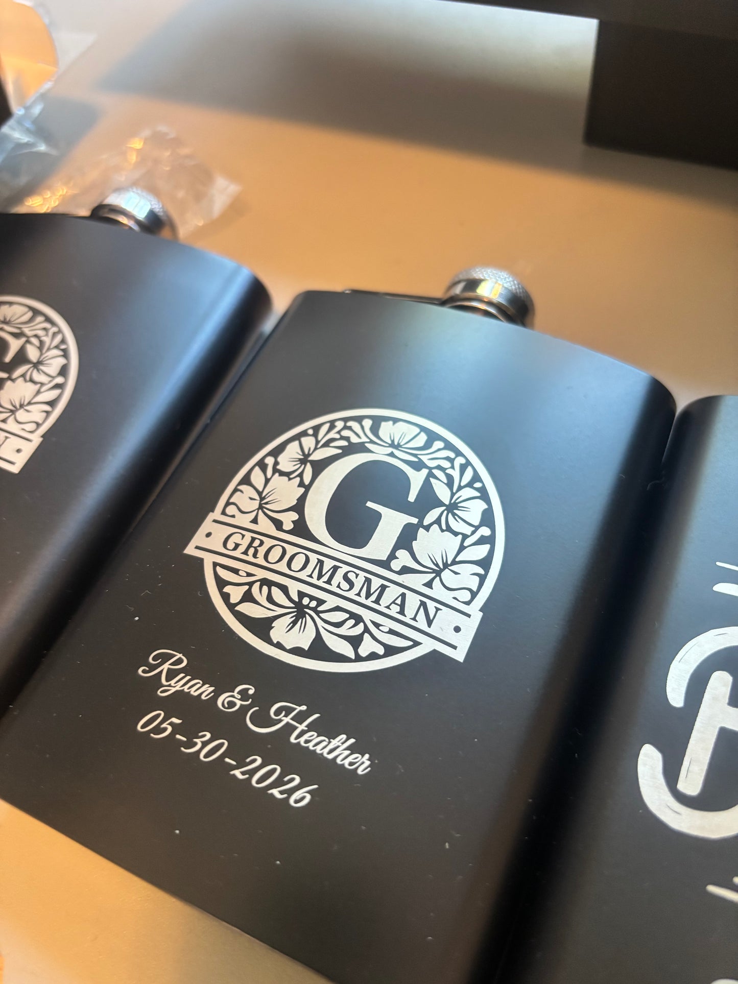 Custom Engraved Hip Flask