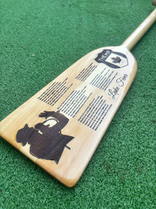 Custom Engraved Boat Paddle