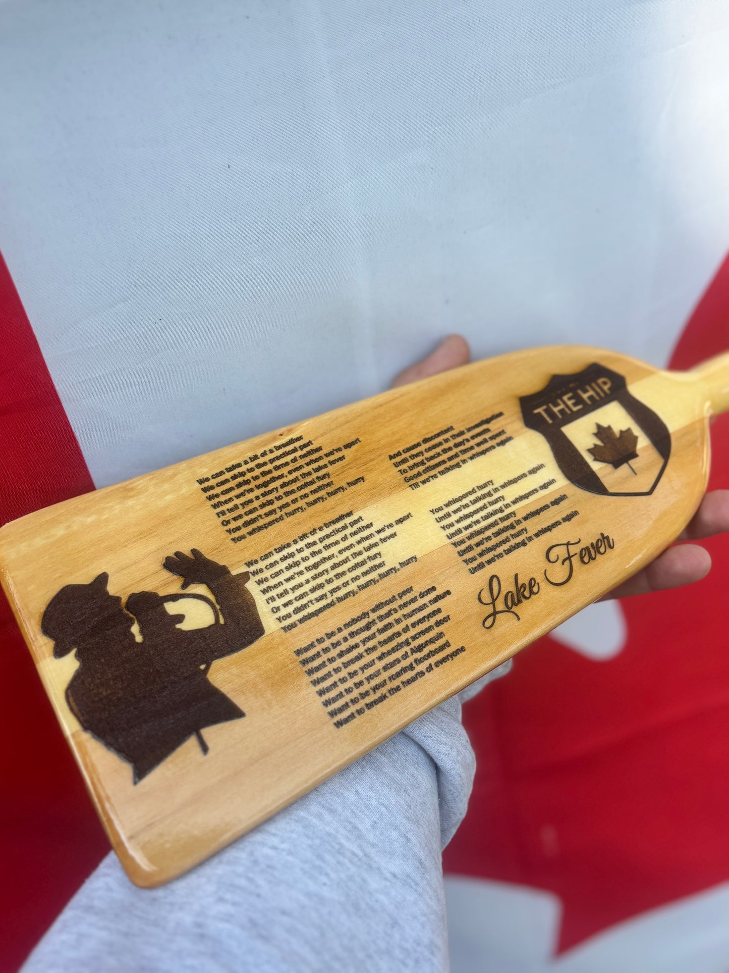 Custom Engraved Boat Paddle