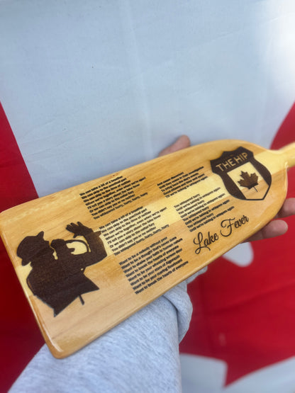 Custom Engraved Boat Paddle