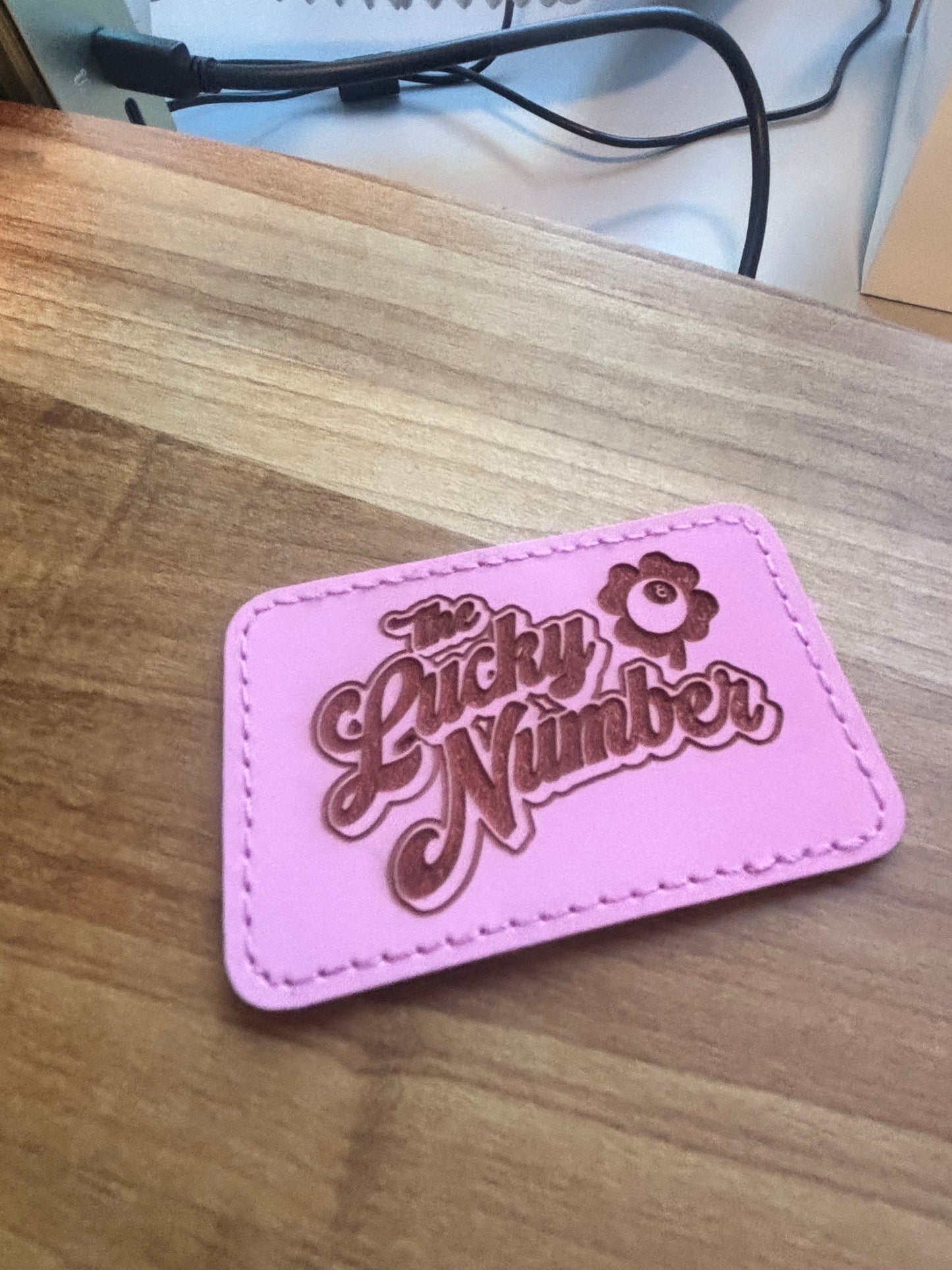 Custom Engraved Leather Patches