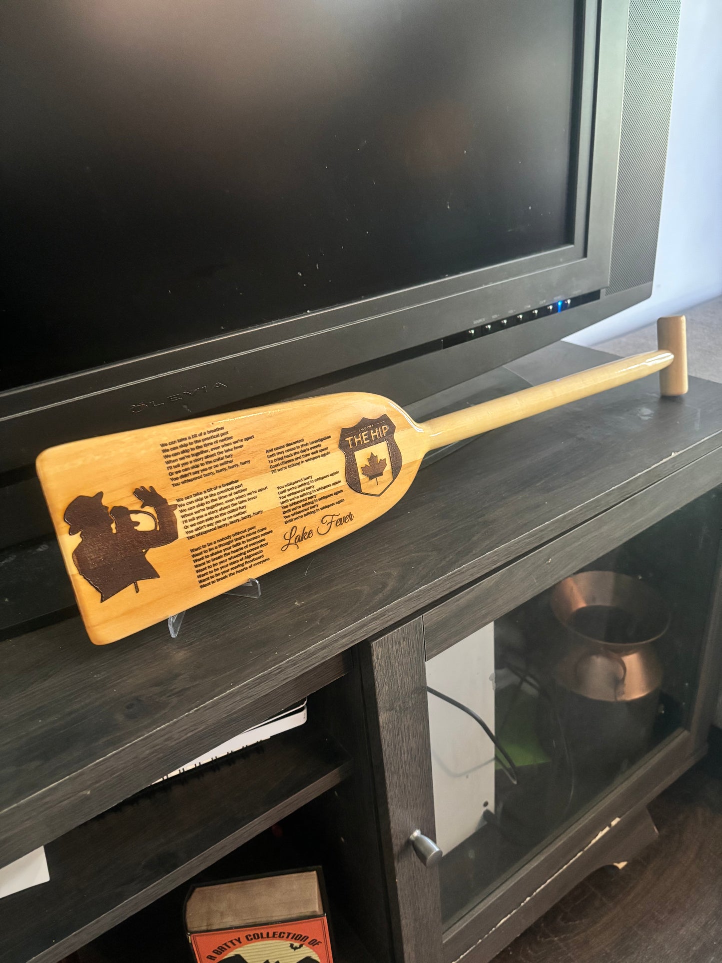 Custom Engraved Boat Paddle