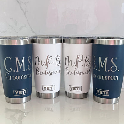 Custom Engraved Tumbler 20 oz