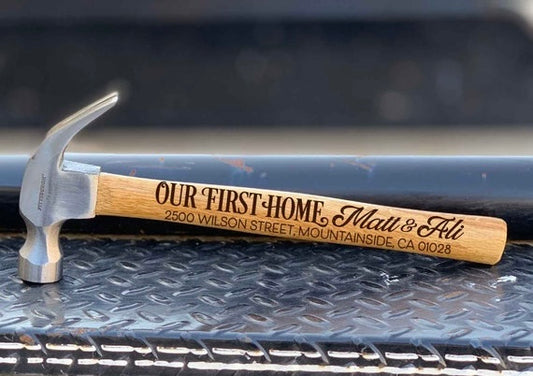Custom Engraved Hammer