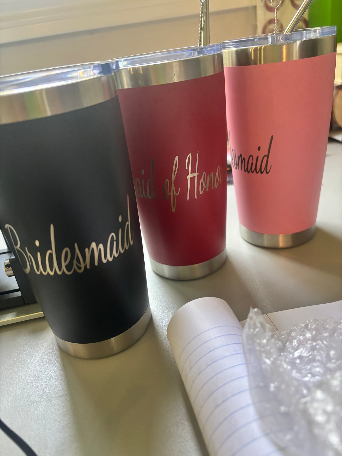 Custom Engraved Tumbler 20 oz