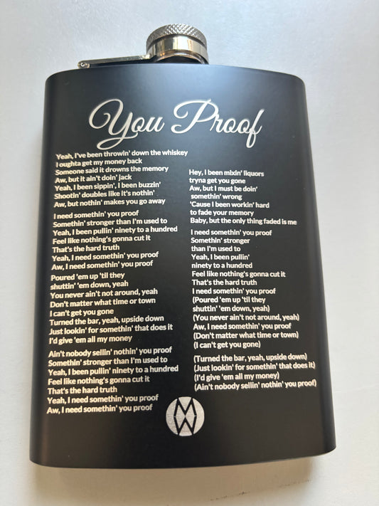 Custom Engraved Hip Flask