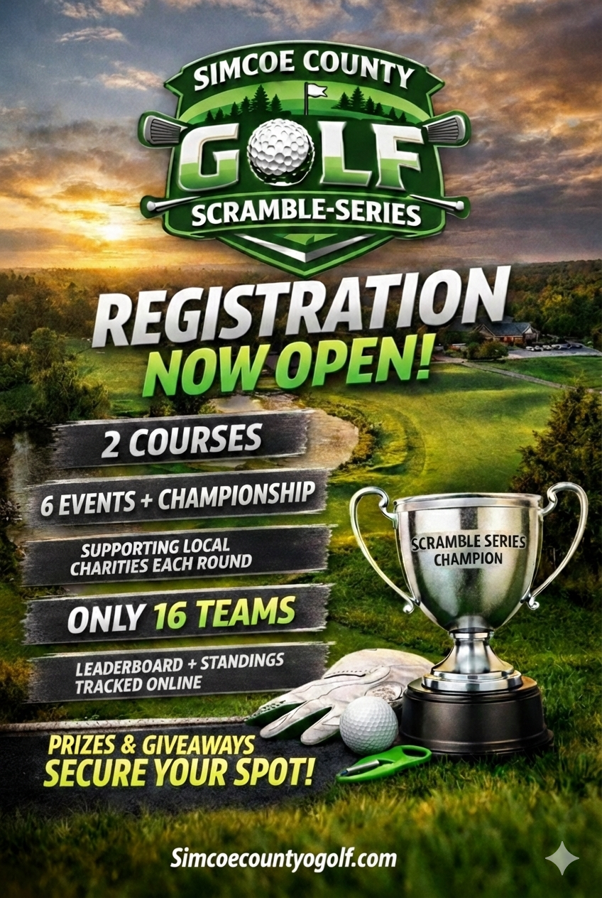 2026 Scramble-Series Team Registration (2-person) - Simcoe County Golf