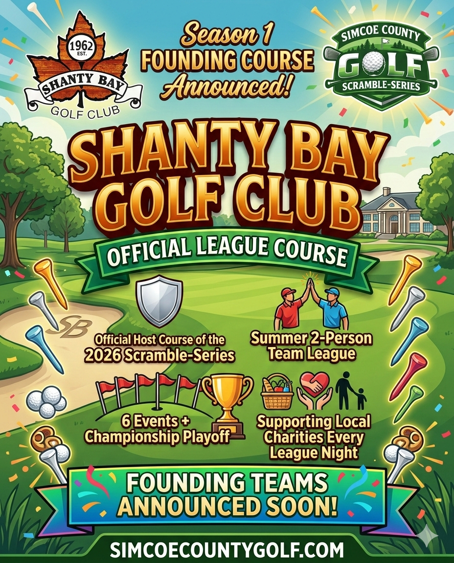 2026 Scramble-Series Team Registration (2-person) - Simcoe County Golf