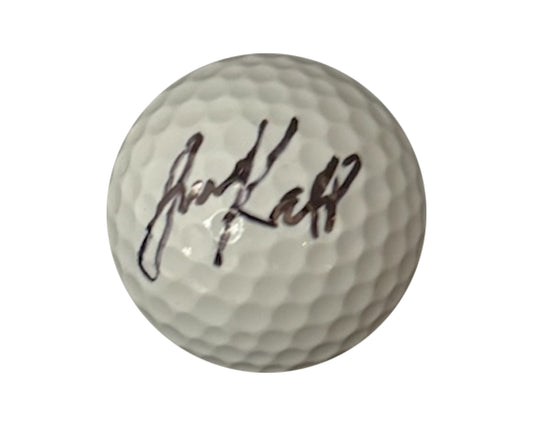 Jake Knapp Autographed Titleist TruFeel Golf Ball - Simcoe County Golf