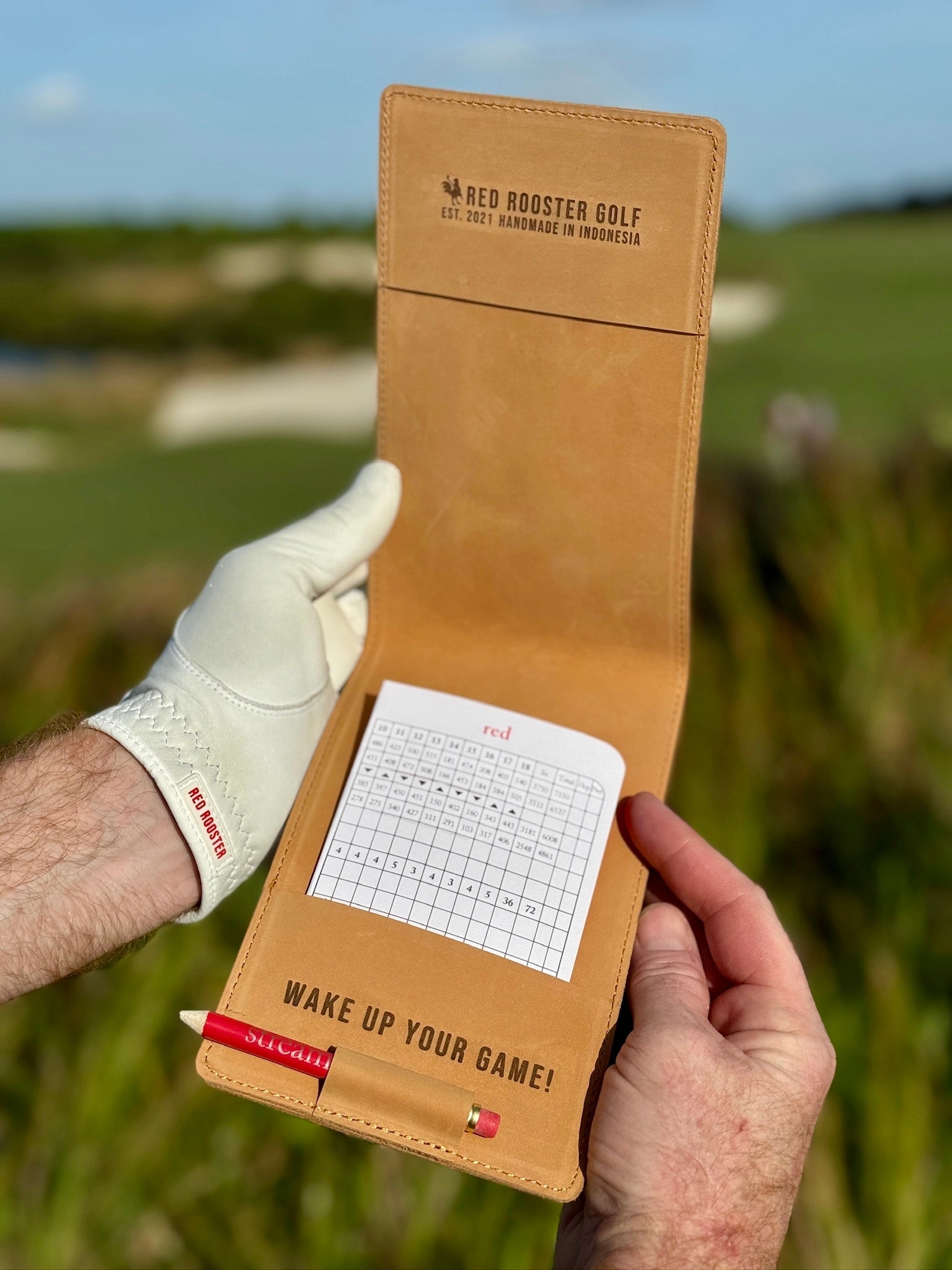 Leather Scorecard Holder - Simcoe County Golf