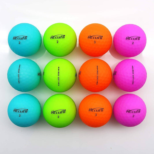 Accufli Max Soft Matte Finish Golf Balls - Simcoe County Golf