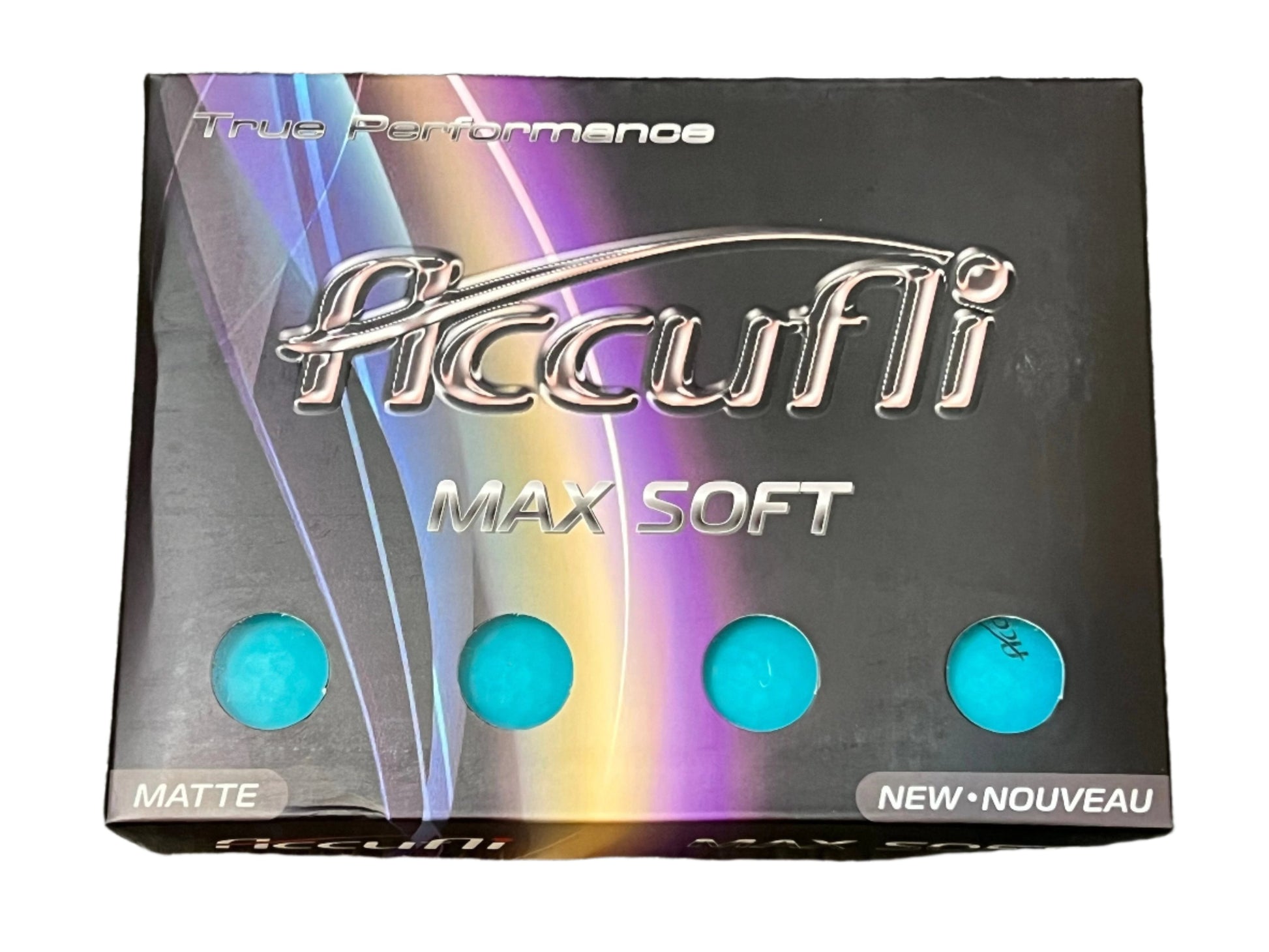 Accufli Max Soft Matte Finish Golf Balls - Simcoe County Golf