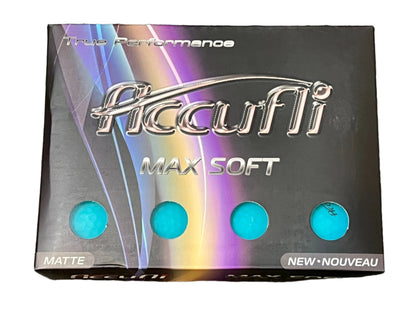 Accufli Max Soft Matte Finish Golf Balls - Simcoe County Golf
