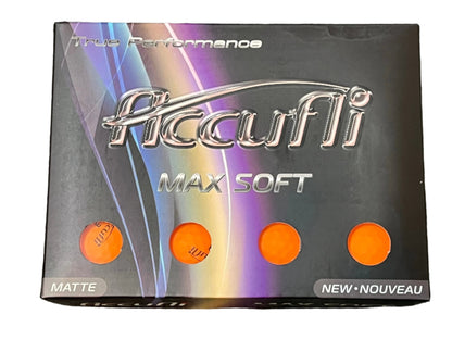 Accufli Max Soft Matte Finish Golf Balls - Simcoe County Golf