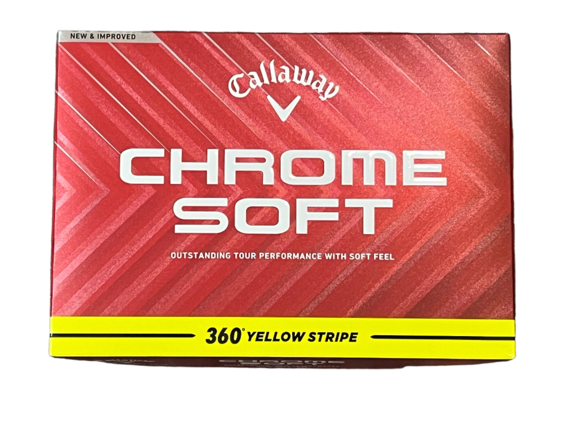 Callaway Chrome Soft 24 360° Yellow Stripe - Simcoe County Golf