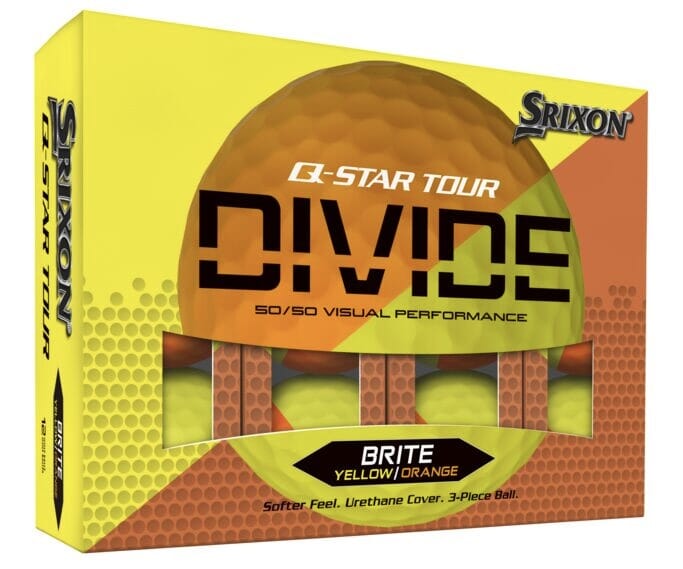 Srixon Q-Star Tour Divide 2 '24  Brite Golf Balls - Simcoe County Golf