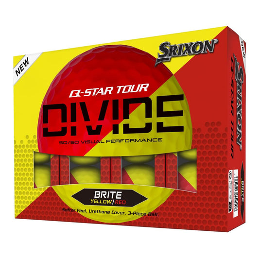Srixon Q-Star Tour Divide 2 '24  Brite Golf Balls - Simcoe County Golf