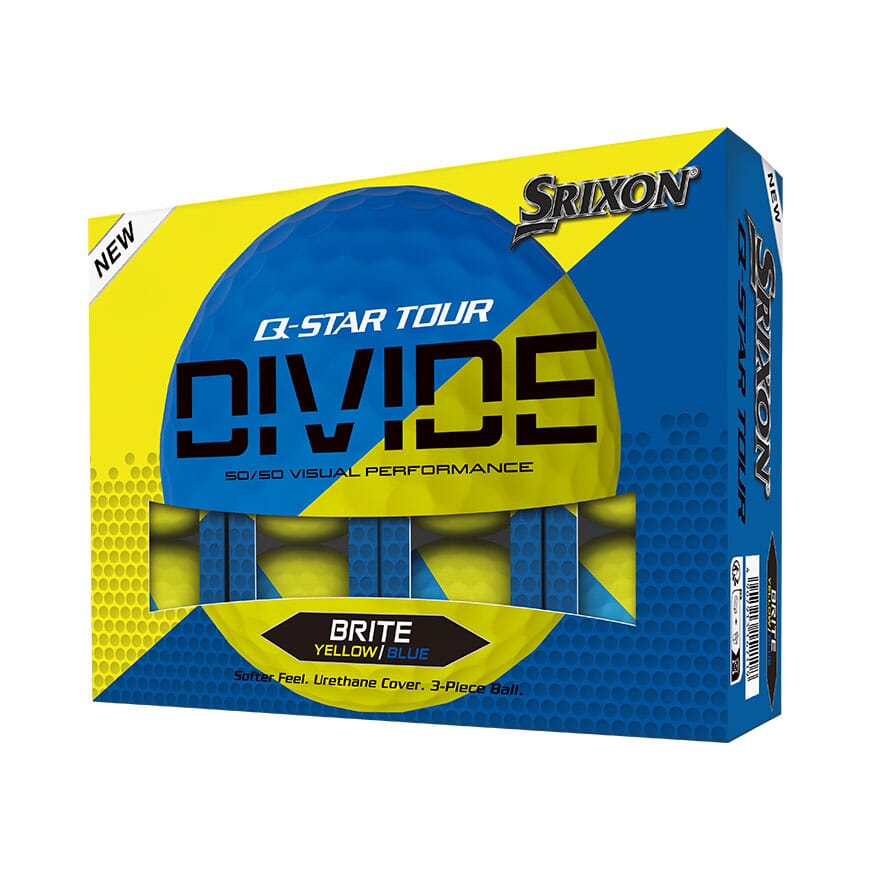 Srixon Q-Star Tour Divide 2 '24  Brite Golf Balls - Simcoe County Golf