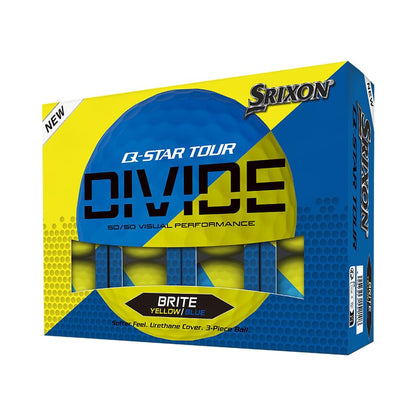 Srixon Q-Star Tour Divide 2 '24  Brite Golf Balls - Simcoe County Golf