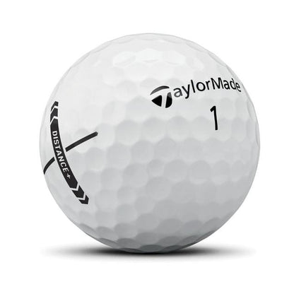 TaylorMade Distance+ White Golf Balls '25 - Simcoe County Golf
