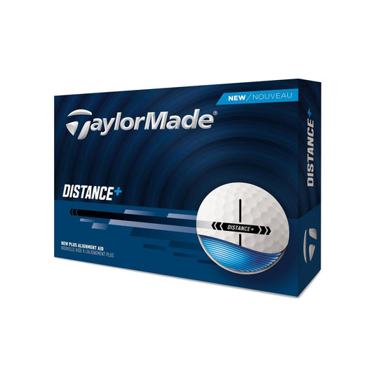 TaylorMade Distance+ White Golf Balls '25 - Simcoe County Golf