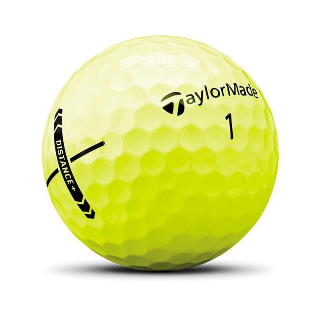 TaylorMade Distance+ Yellow Golf Balls '25 - Simcoe County Golf