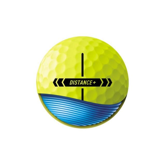TaylorMade Distance+ Yellow Golf Balls '25 - Simcoe County Golf
