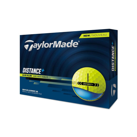 TaylorMade Distance+ Yellow Golf Balls '25 - Simcoe County Golf
