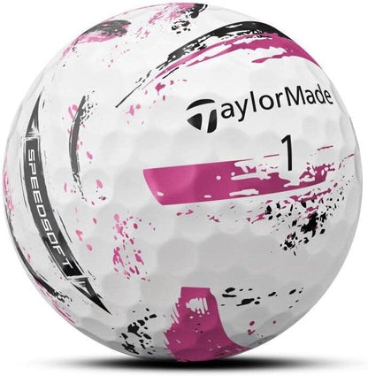 TaylorMade TM25 SpeedSoft Ink Multi Golf Balls - Simcoe County Golf