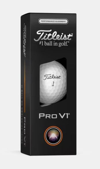 Titleist Pro V1 2025 Aim Performance Alignment Golf Balls - Simcoe County Golf