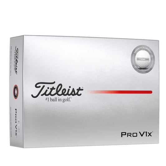 Titleist Pro V1x 2025 Enhanced Alignment Golf Balls - Simcoe County Golf