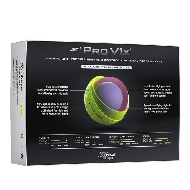 Titleist Pro V1x 2025 Golf Balls - Simcoe County Golf