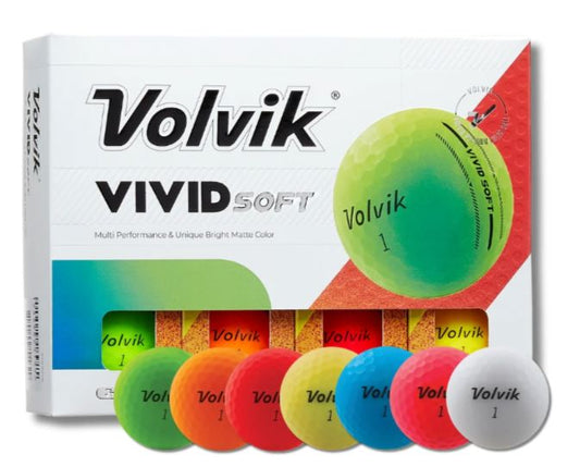 Volvik Vivid Soft Golf Balls - Simcoe County Golf