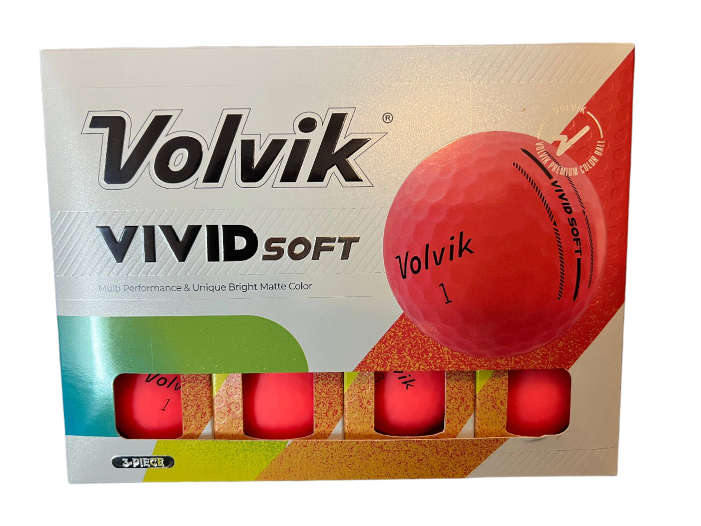 Volvik Vivid Soft Golf Balls - Simcoe County Golf