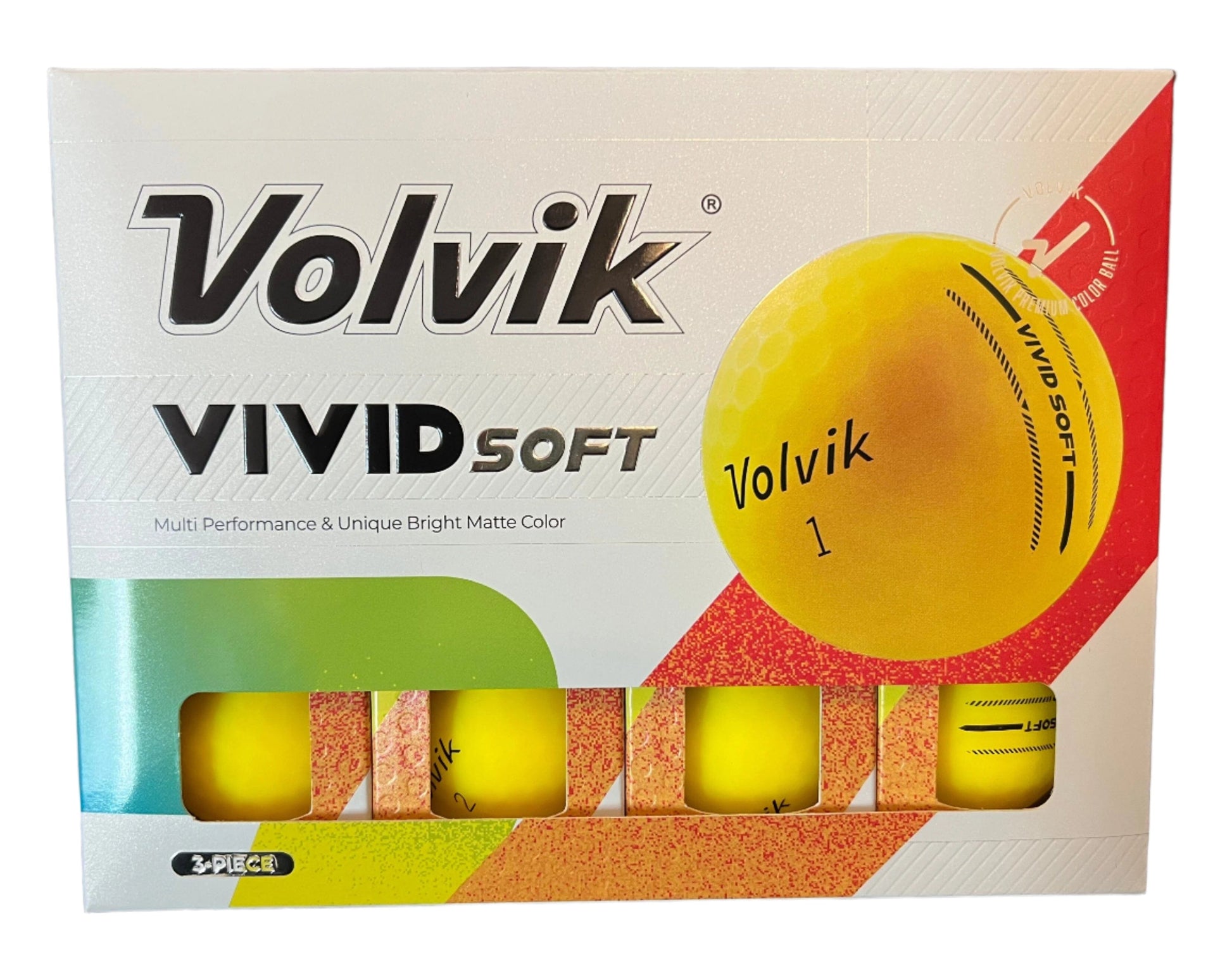 Volvik Vivid Soft Golf Balls - Simcoe County Golf